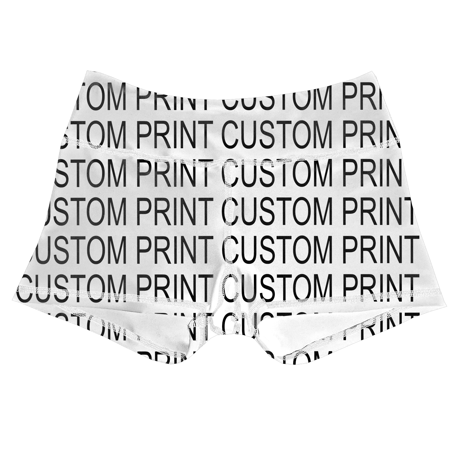 Performance Booty Shorts - Custom Print Secondary image