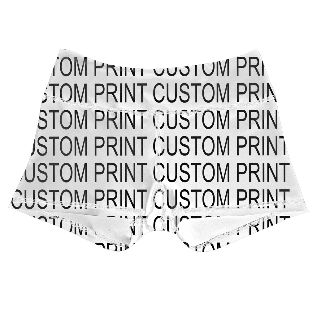 Performance Booty Shorts - Custom Print