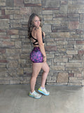 Performance Booty Shorts - Poison Pumpkin