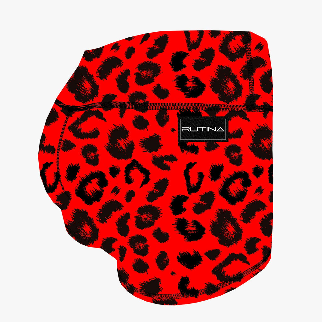 Performance Booty Shorts - Carnivore Crimson