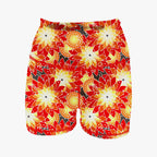 HR Performance Booty Shorts - Blazing Dahlia
