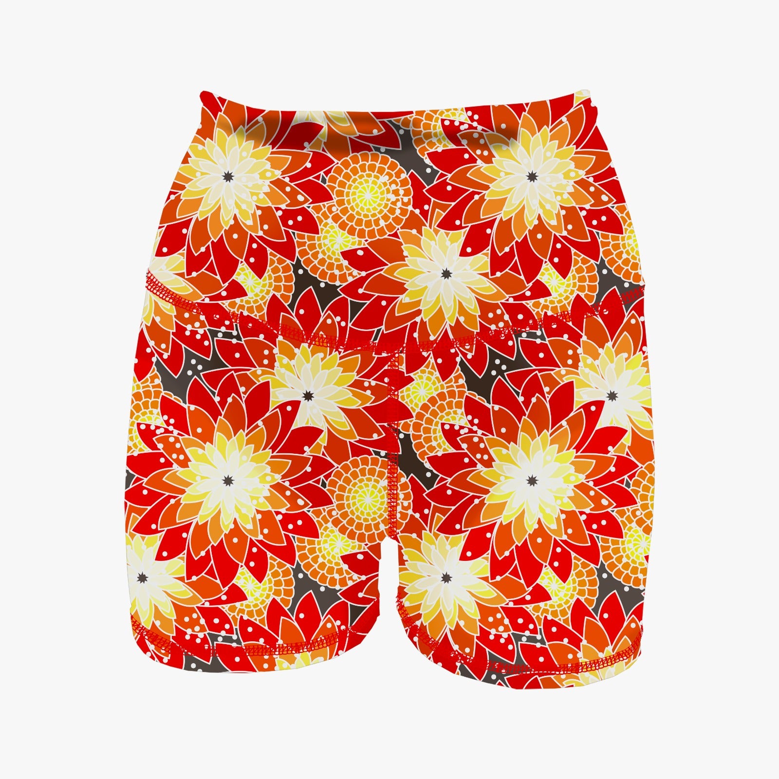HR Performance Booty Shorts - Blazing Dahlia