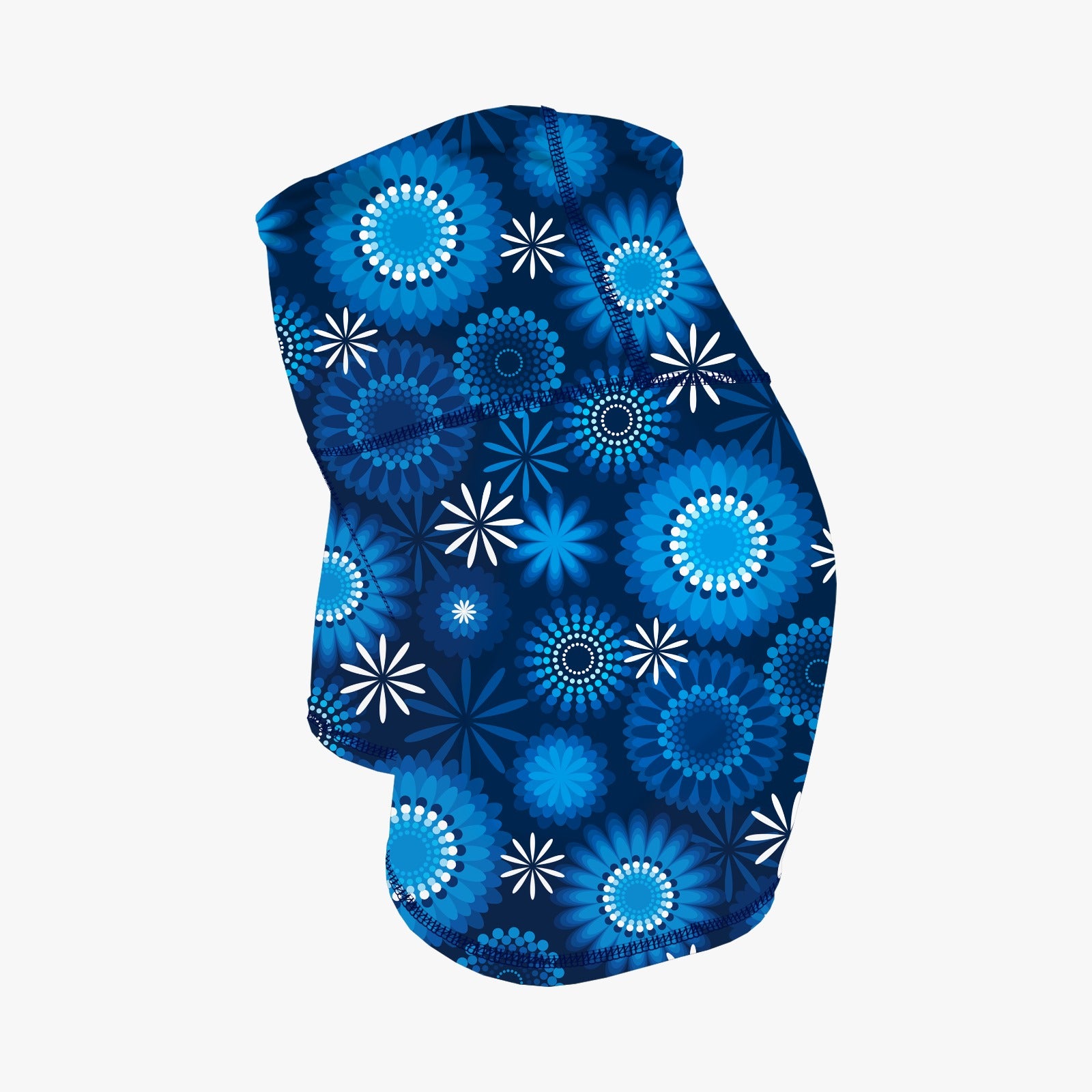 HR Performance Booty Shorts - Sapphire Flora