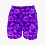 HR Performance Booty Shorts - Violet Blossoms