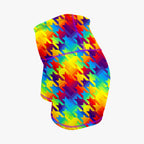HR Performance Booty Shorts - Rainbow Houndstooth