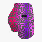 HR Performance Booty Shorts - Retrowave Leopard