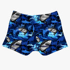 Performance Booty Shorts - Primal Waters