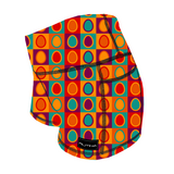 Performance Booty Shorts - Abstract Egg