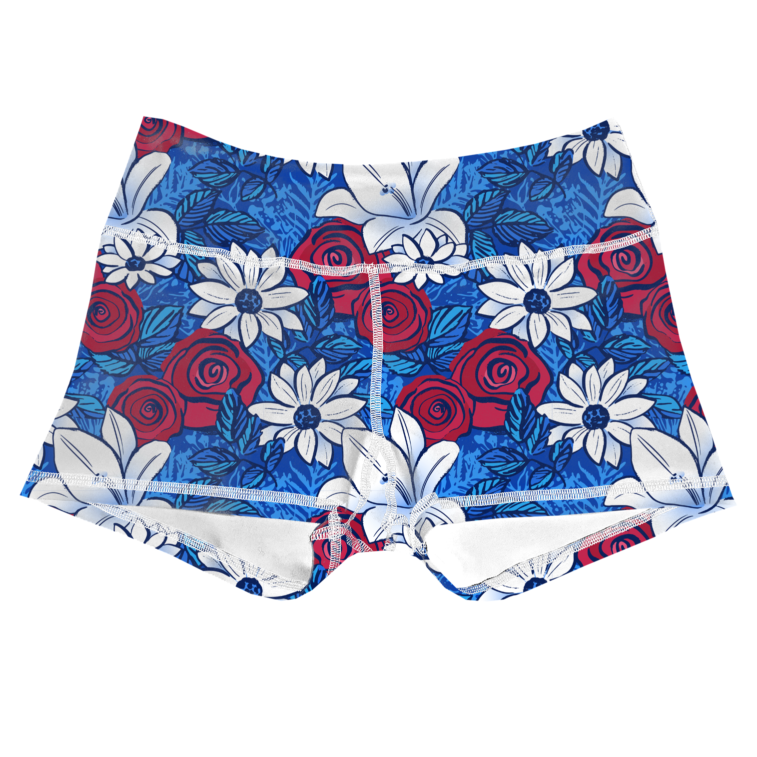Performance Booty Shorts  - American Beauty Secondary image