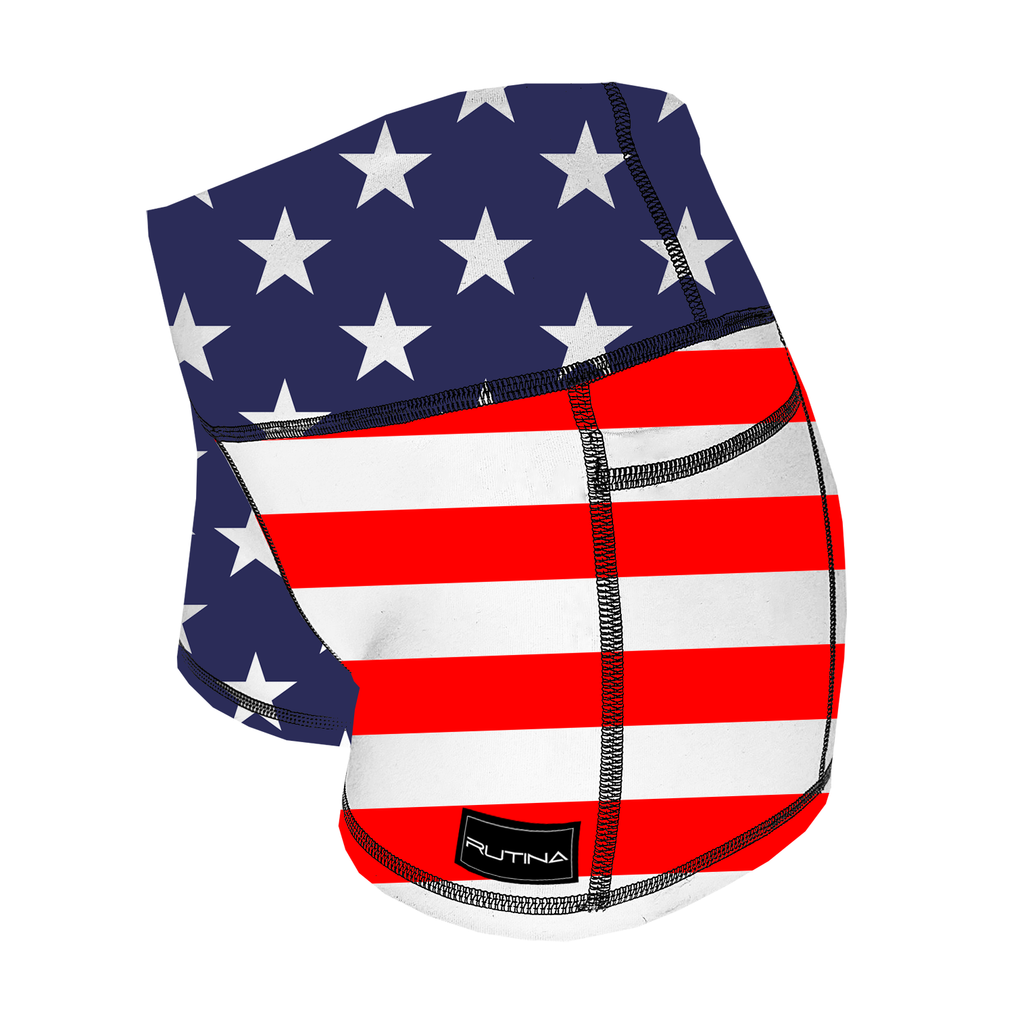 Performance Booty Shorts  - American Flag
