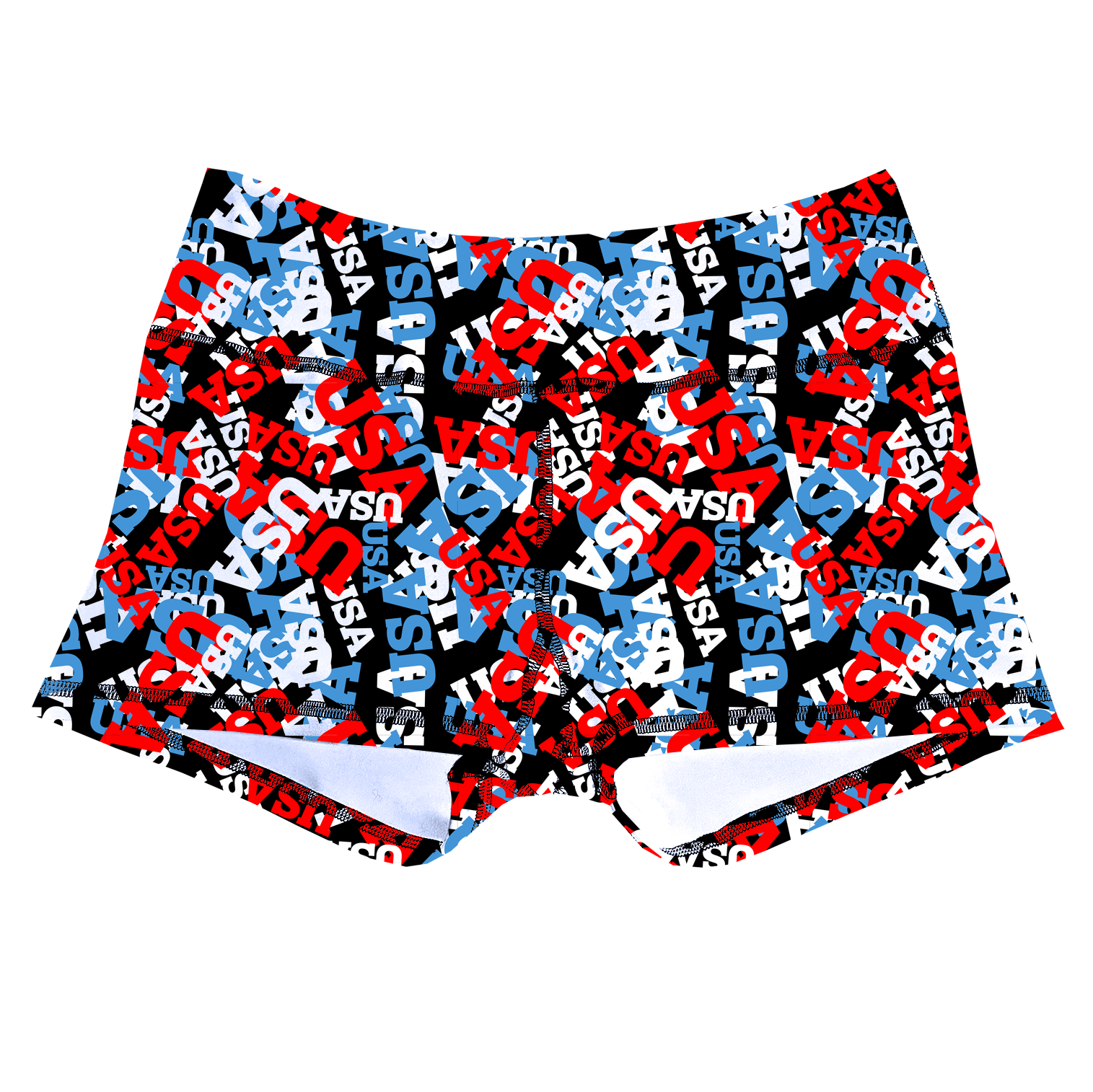 Performance Booty Shorts  - American Pride Secondary image
