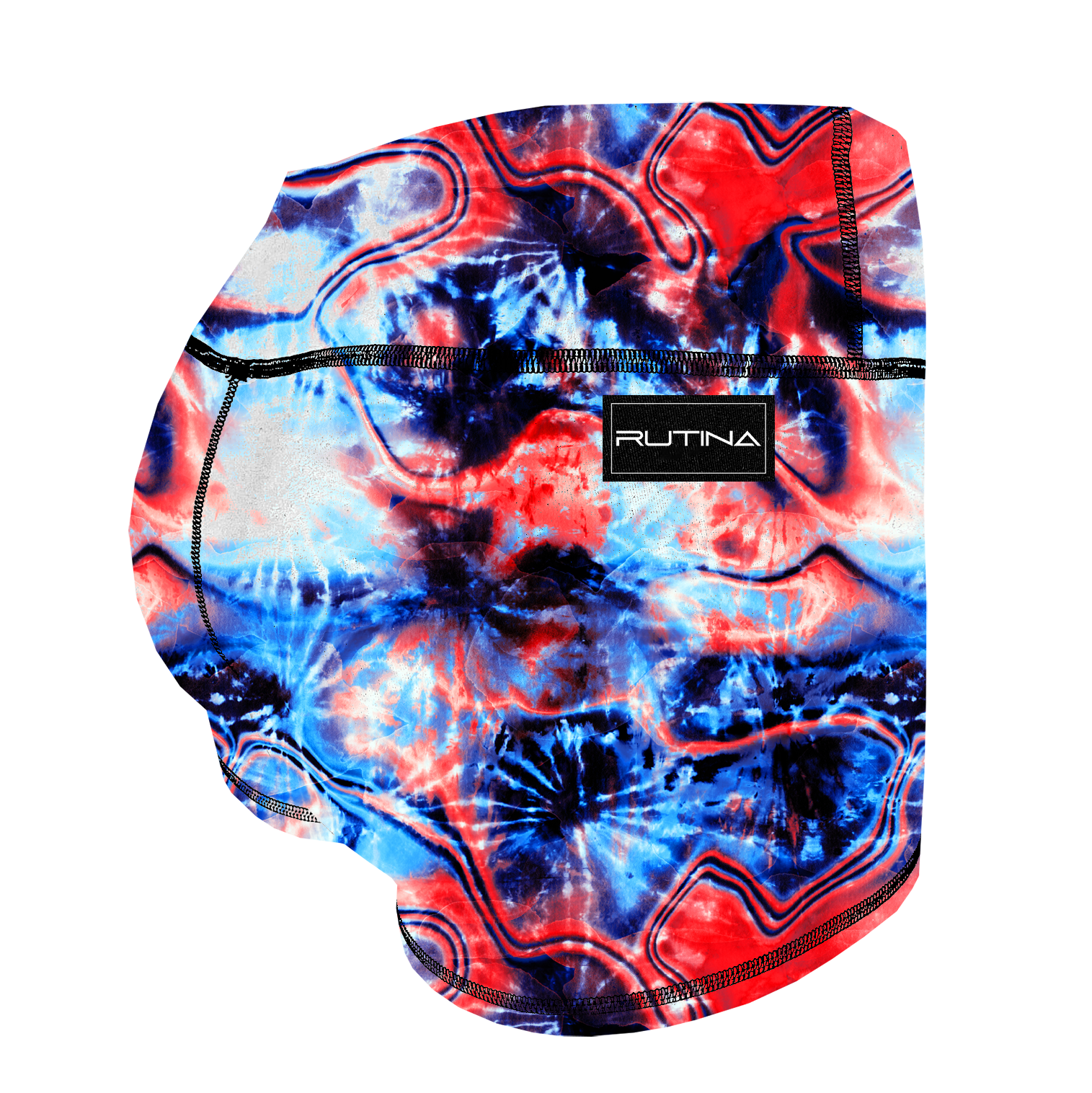 Performance Booty Shorts  - American Tie Dye Main image