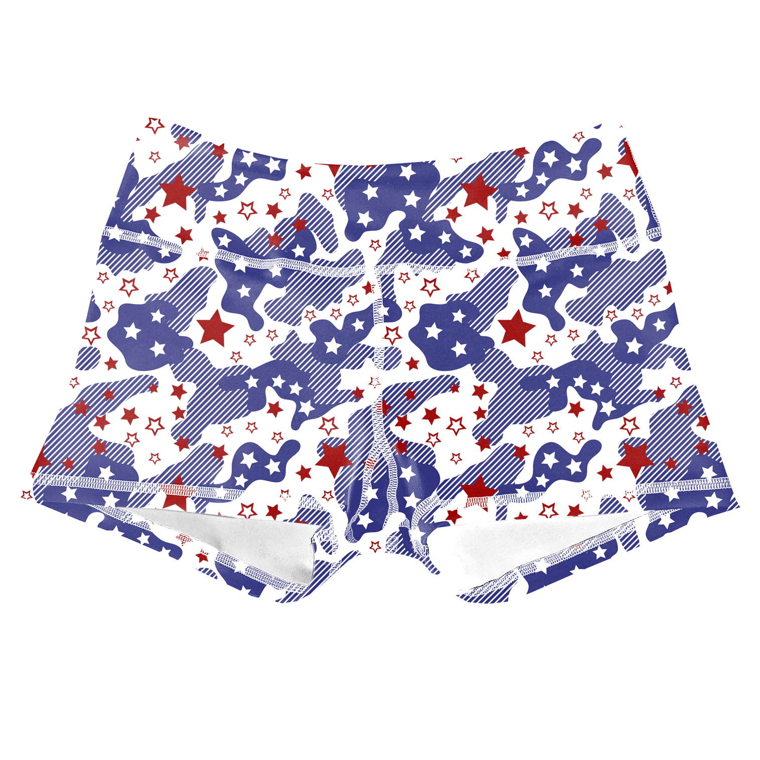 Performance Booty Shorts - American Pride