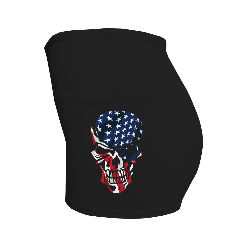 Performance Booty Shorts  - American Skull