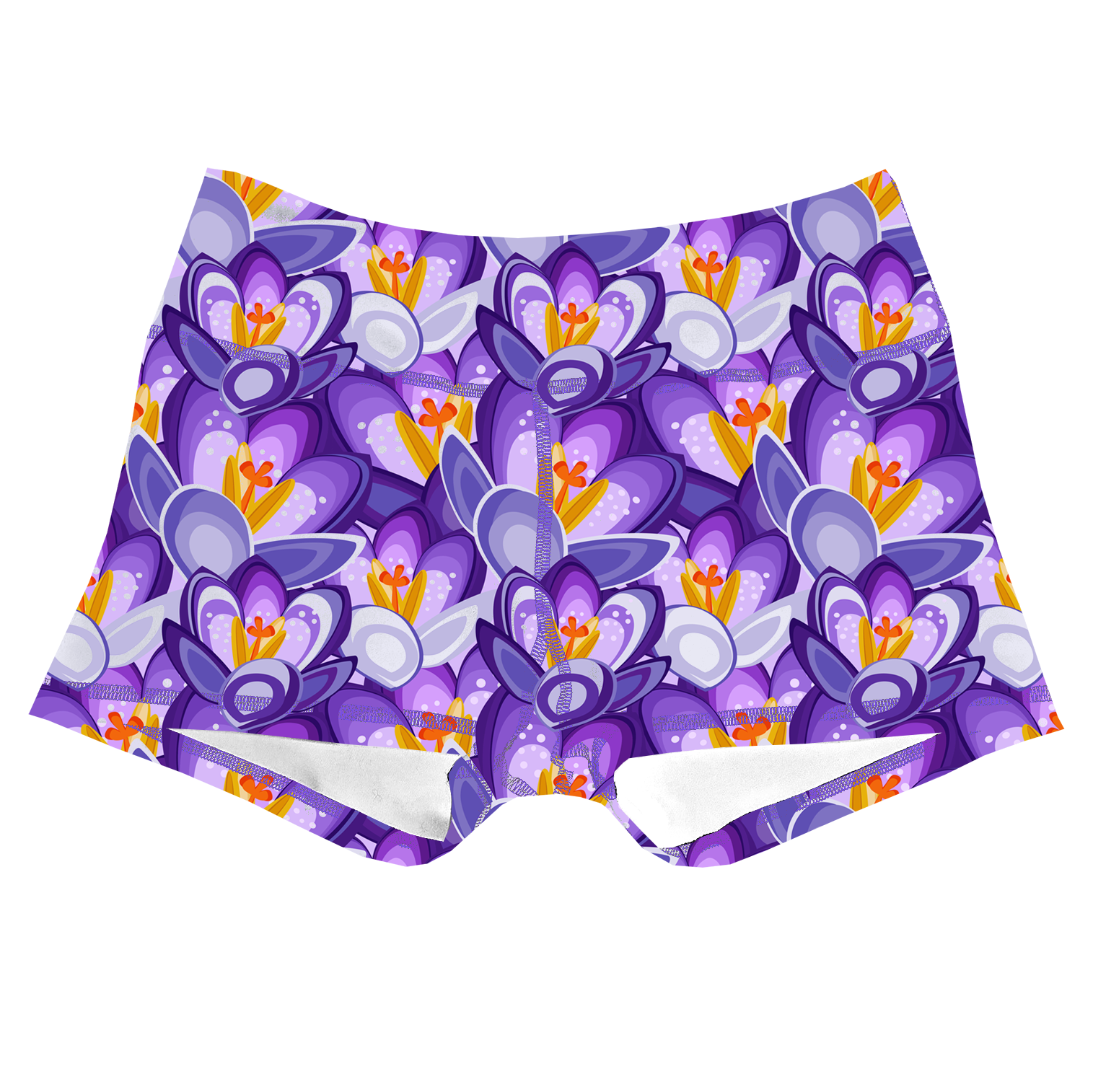 Performance Booty Shorts - Amethyst Bloom Secondary image