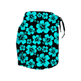 Women's Boardshorts - Aqua Hibiscus