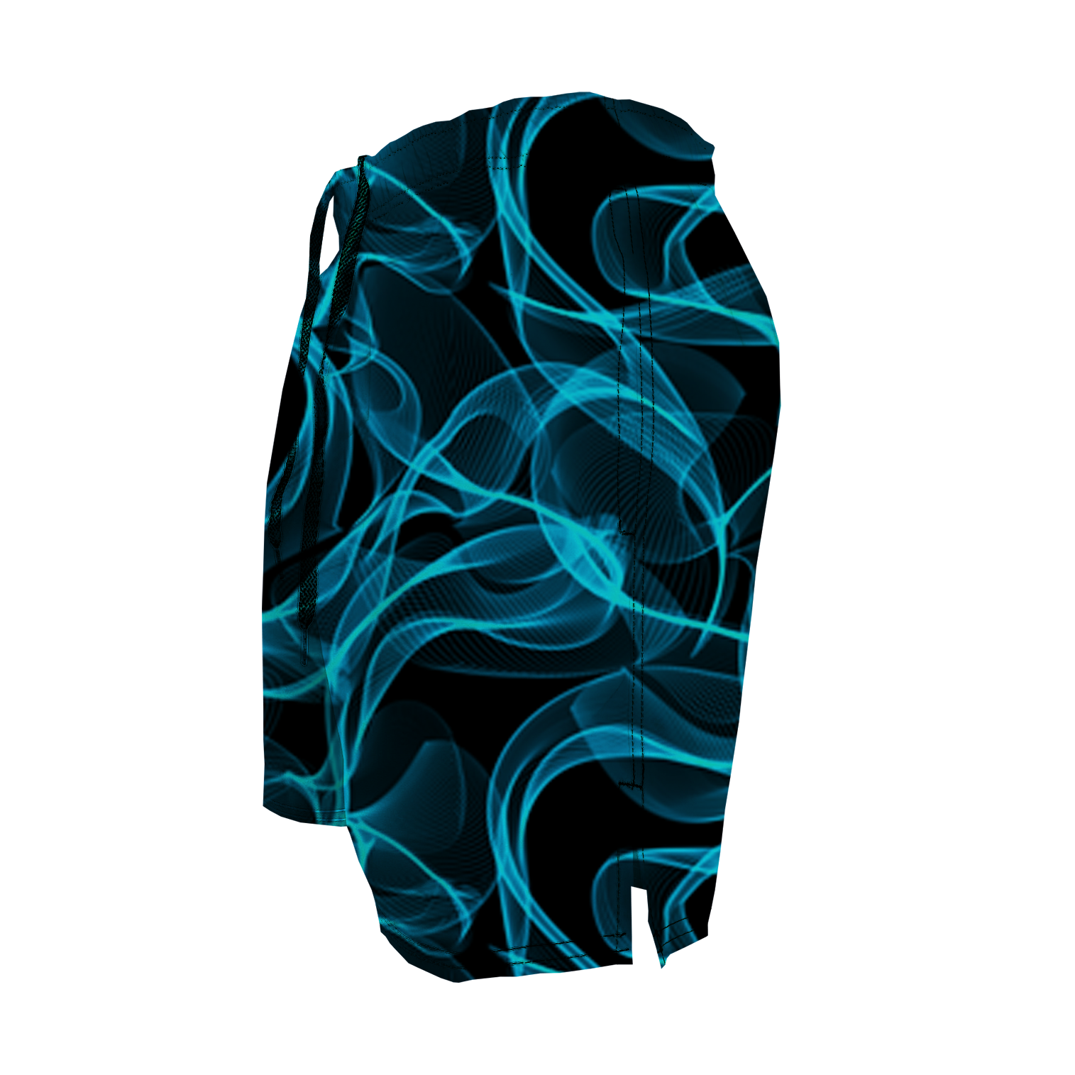 Men's Training Shorts - Aqua Smoke