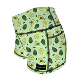 Performance Booty Shorts  - Avocados