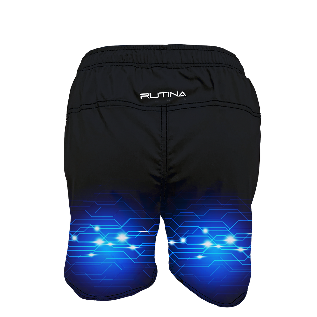 Men's Training Shorts - Azure Voltage