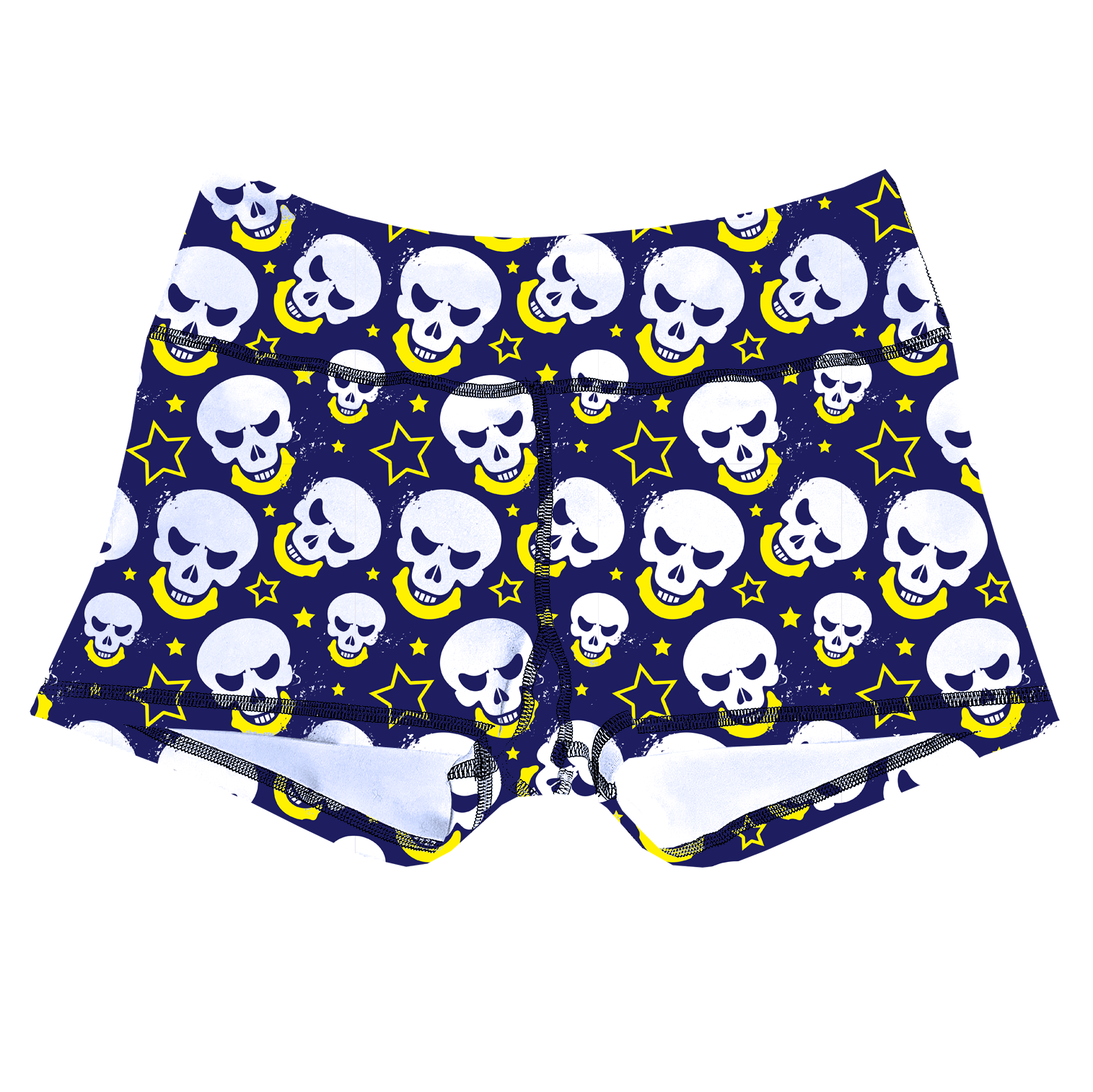 Performance Booty Shorts - Bearded Skulls Secondary image