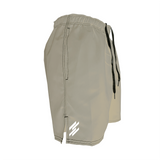 Men's Training Shorts - Beast Mode Khaki