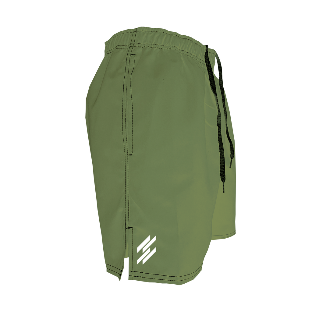 Men's Training Shorts - Beast Mode Olive