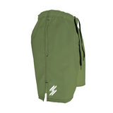 Men's Training Shorts - Beast Mode Olive