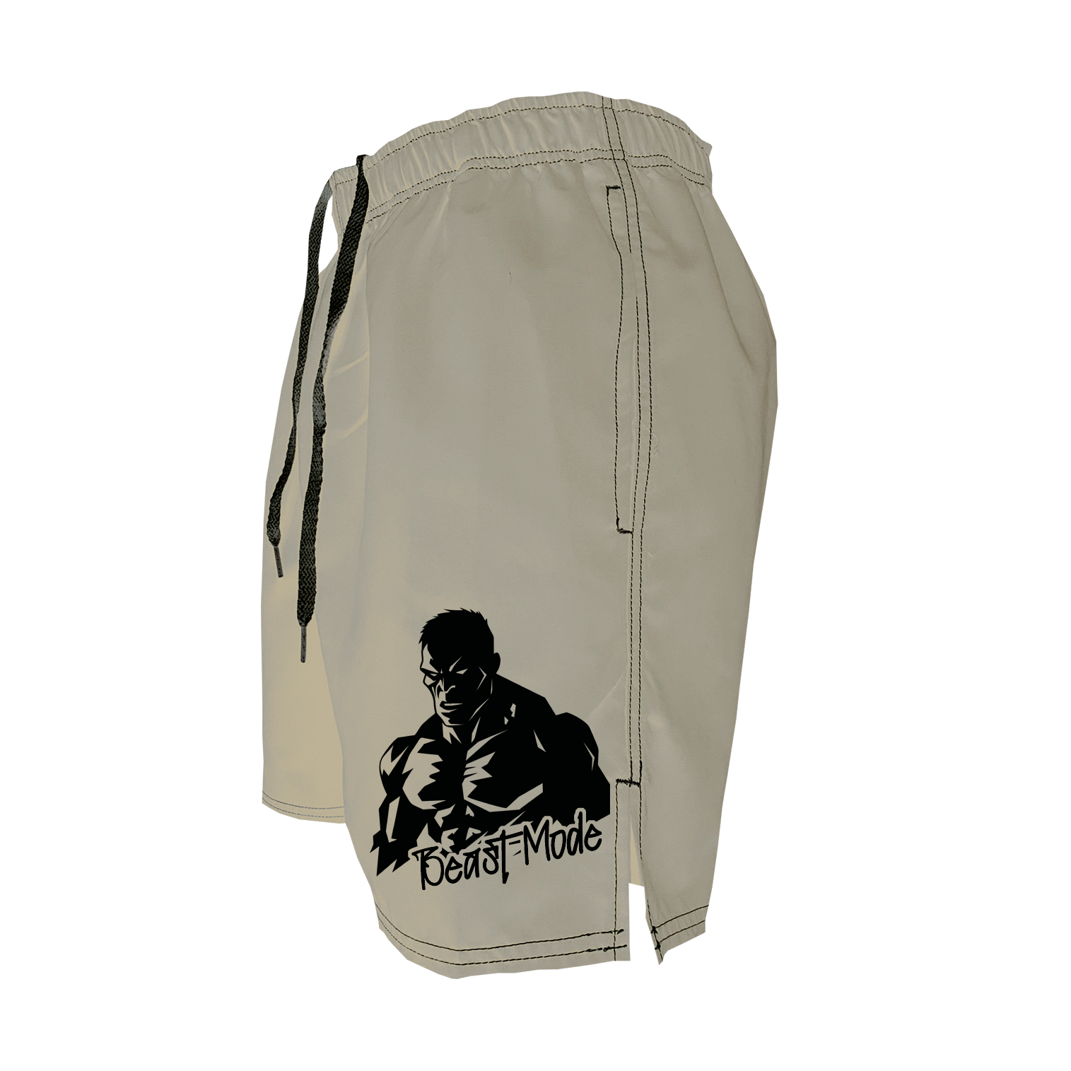 Men's Training Shorts - Beast Mode Khaki Main image