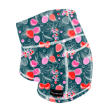 Performance Booty Shorts - Berry Patch