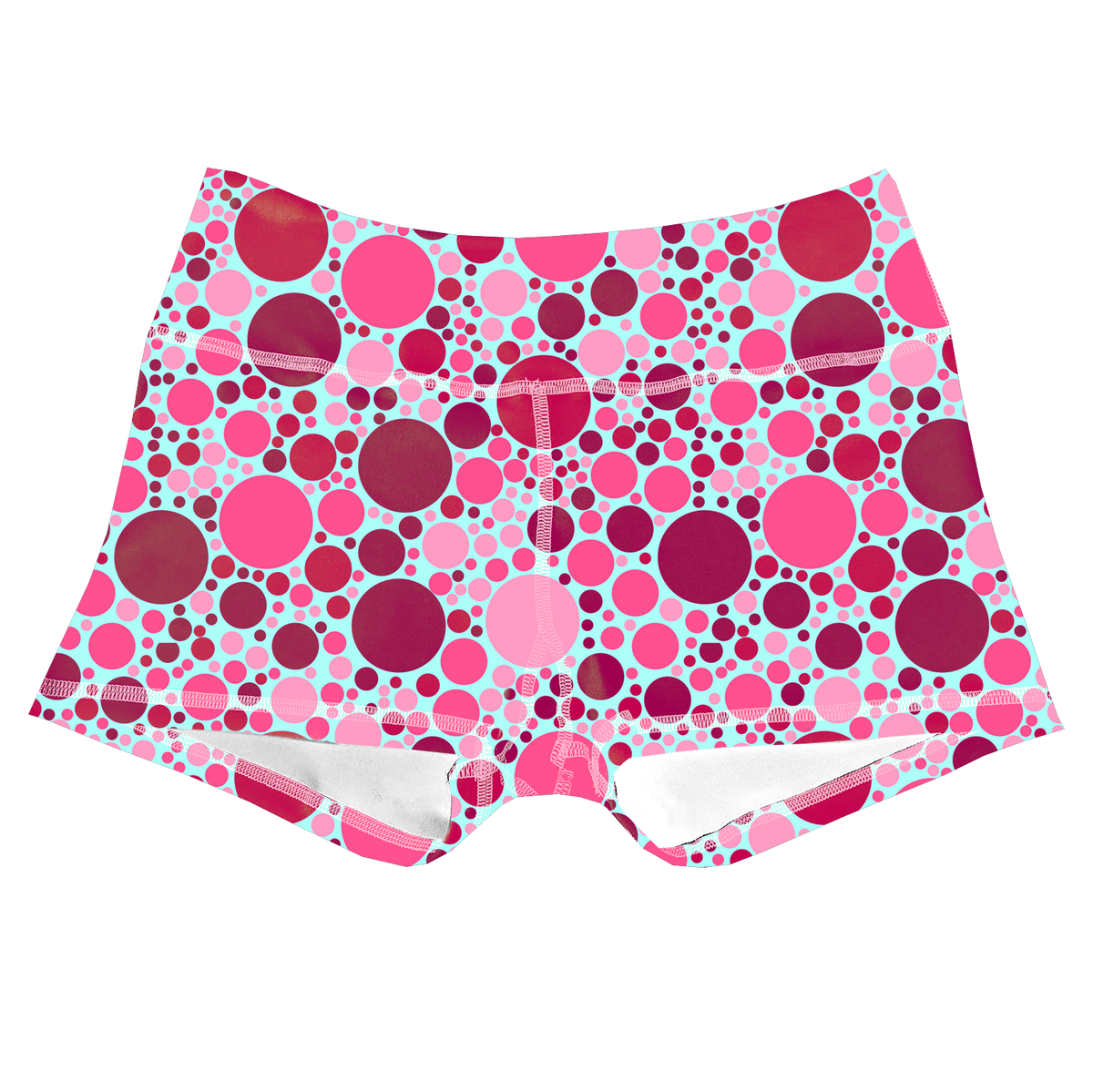 Performance Booty Shorts - Berry Fizz