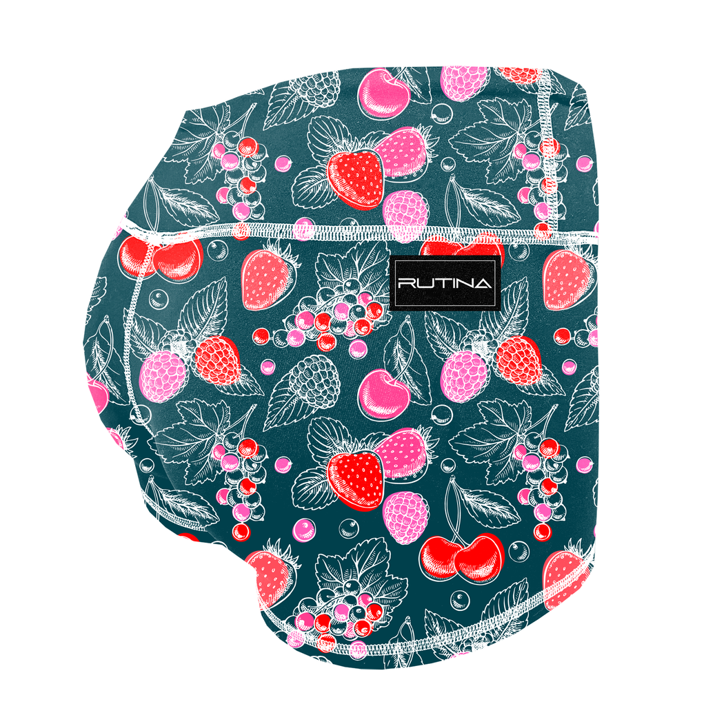 Performance Booty Shorts - Berry Patch