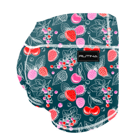Performance Booty Shorts - Berry Patch