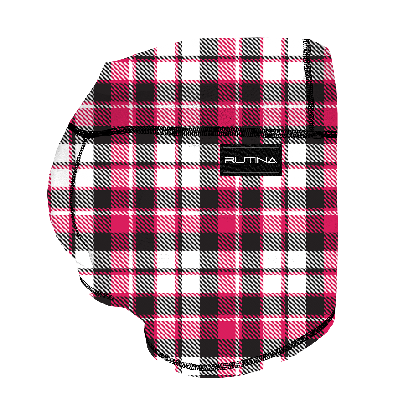 Performance Booty Shorts - Berry Plaid Main image