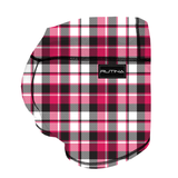 Performance Booty Shorts - Berry Plaid