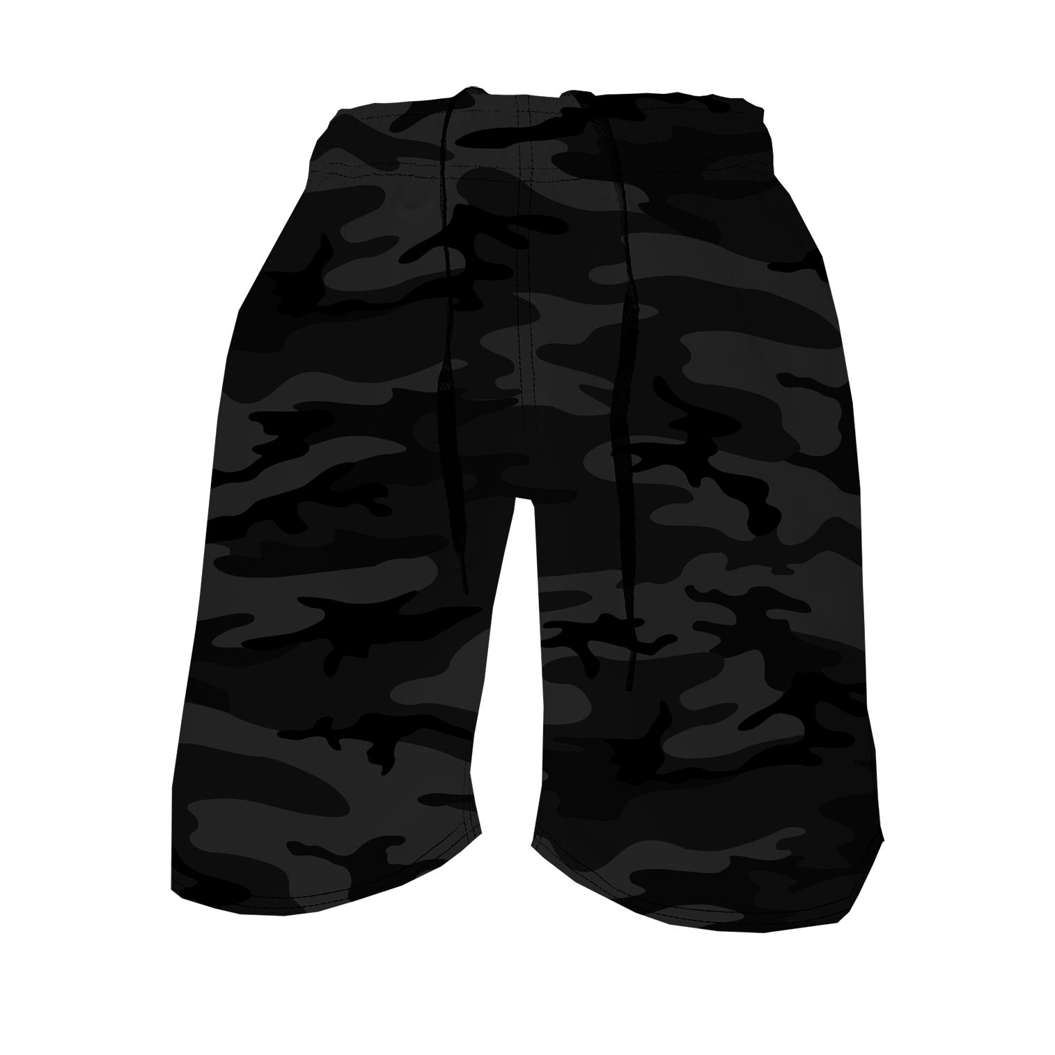 Men's Training Shorts - Black Camo Secondary image