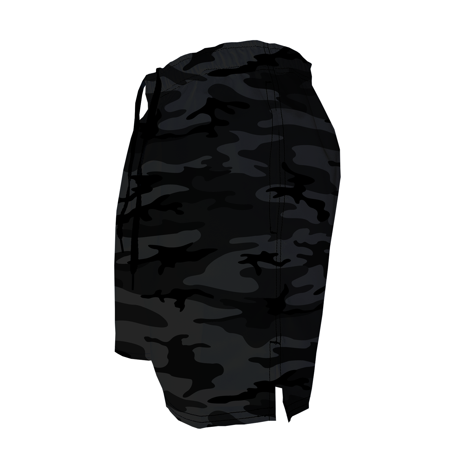 Men's Training Shorts - Black Camo