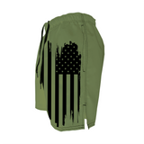 Men's Training Shorts - Bold Flag