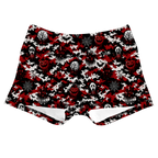 Performance Booty Shorts - Bloody Camo