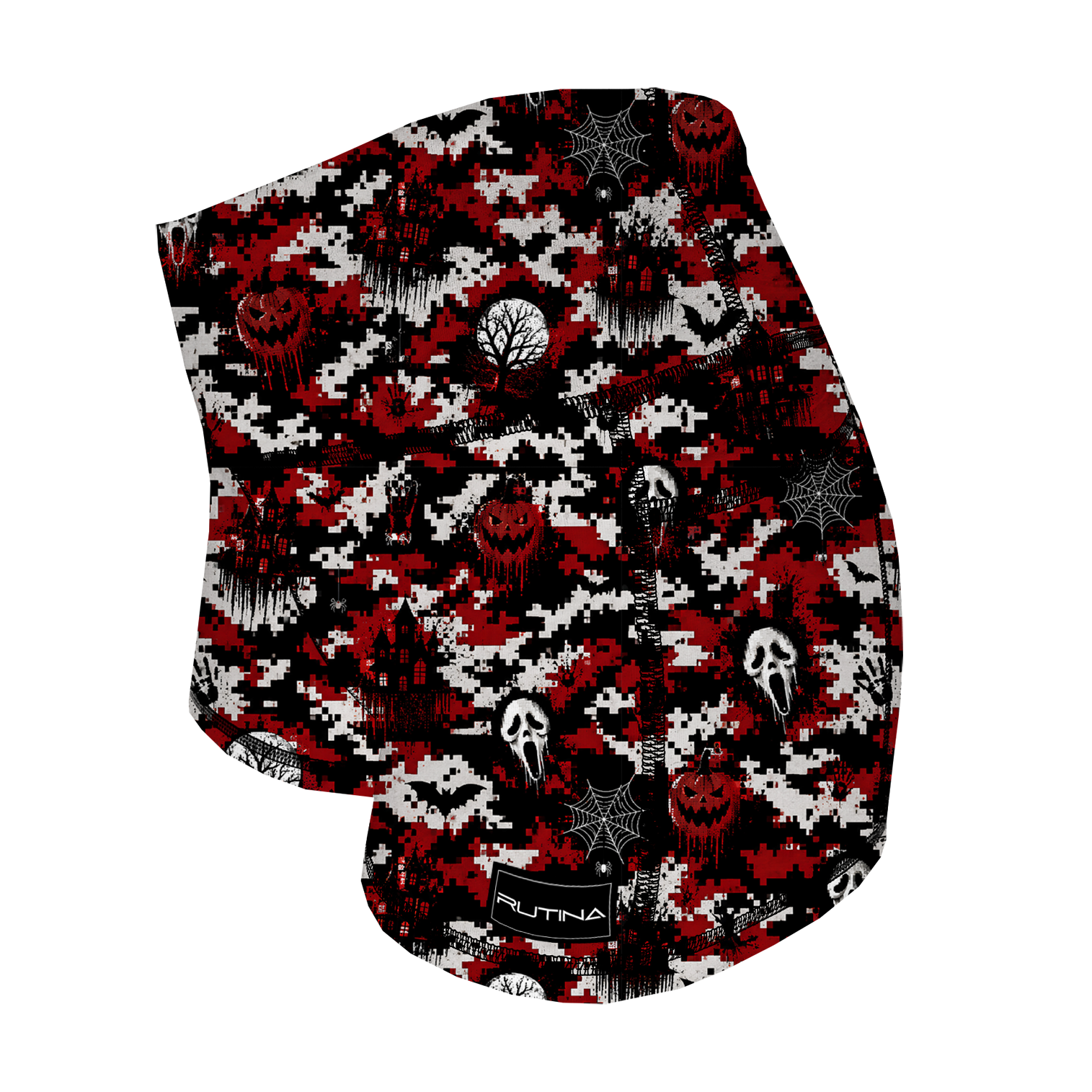 Performance Booty Shorts - Bloody Camo