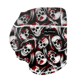 Performance Booty Shorts  - Bloody Skulls