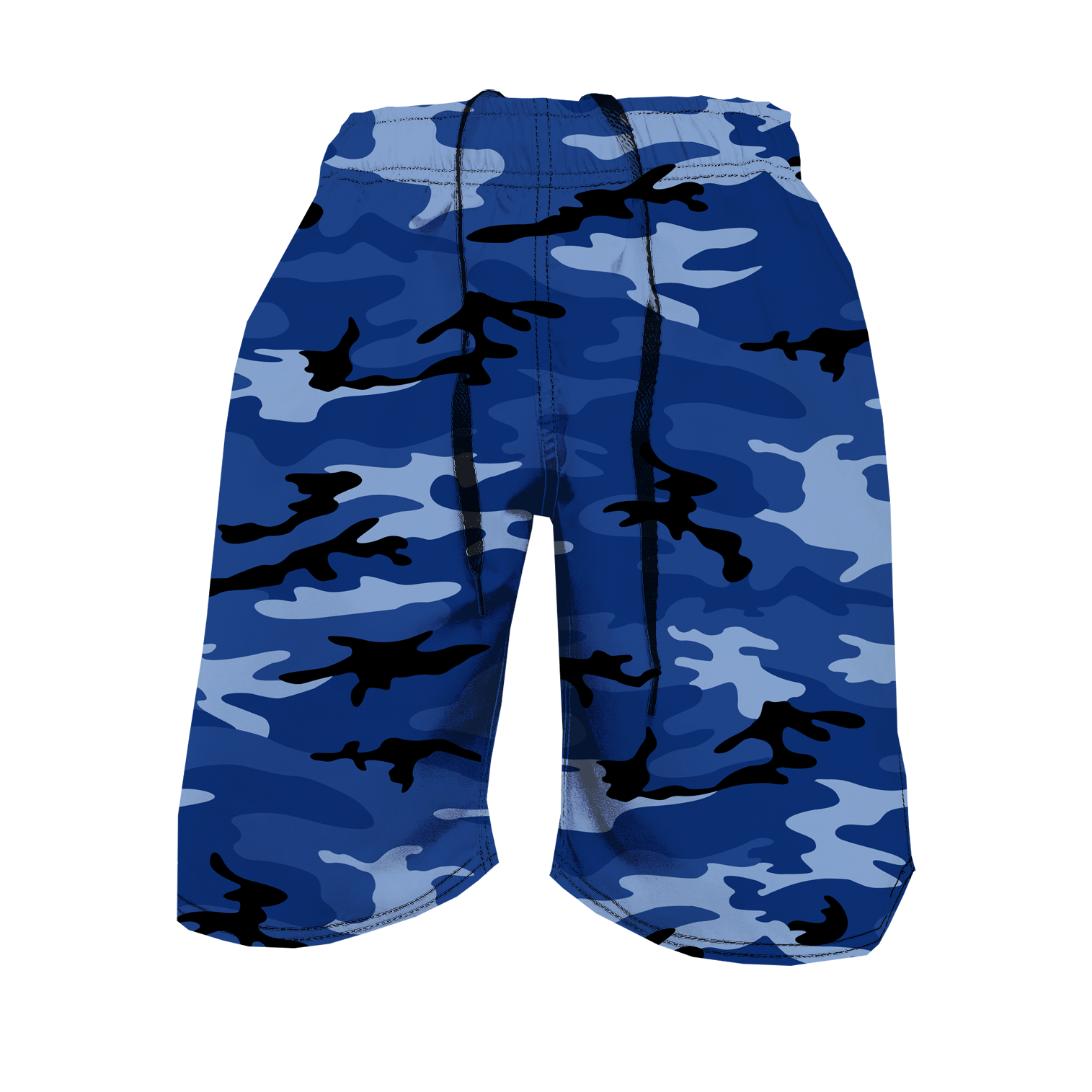 Men's Training Shorts - Blue Camo
