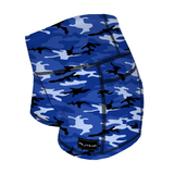 Performance Booty Shorts  - Blue Camo