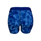 Men's Compression Shorts - Blue Shards