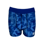 Men's Compression Shorts - Blue Shards