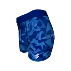 Men's Compression Shorts - Blue Shards