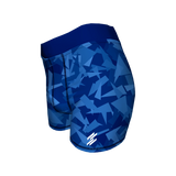 Men's Compression Shorts - Blue Shards
