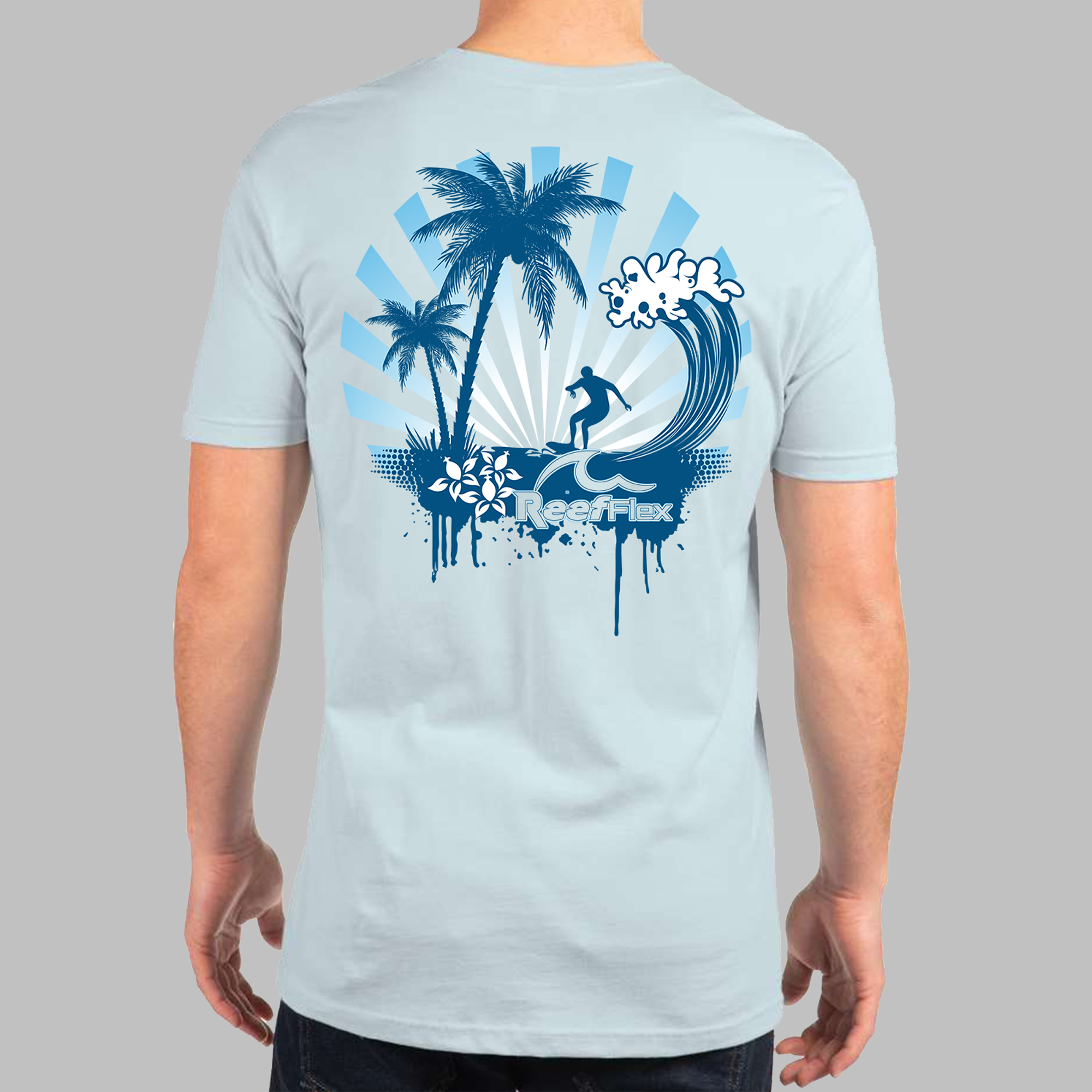 Men's T-Shirts - Blue Waves Main image