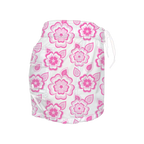 Women's Elastic Waist Boardshorts - Blush Blossom