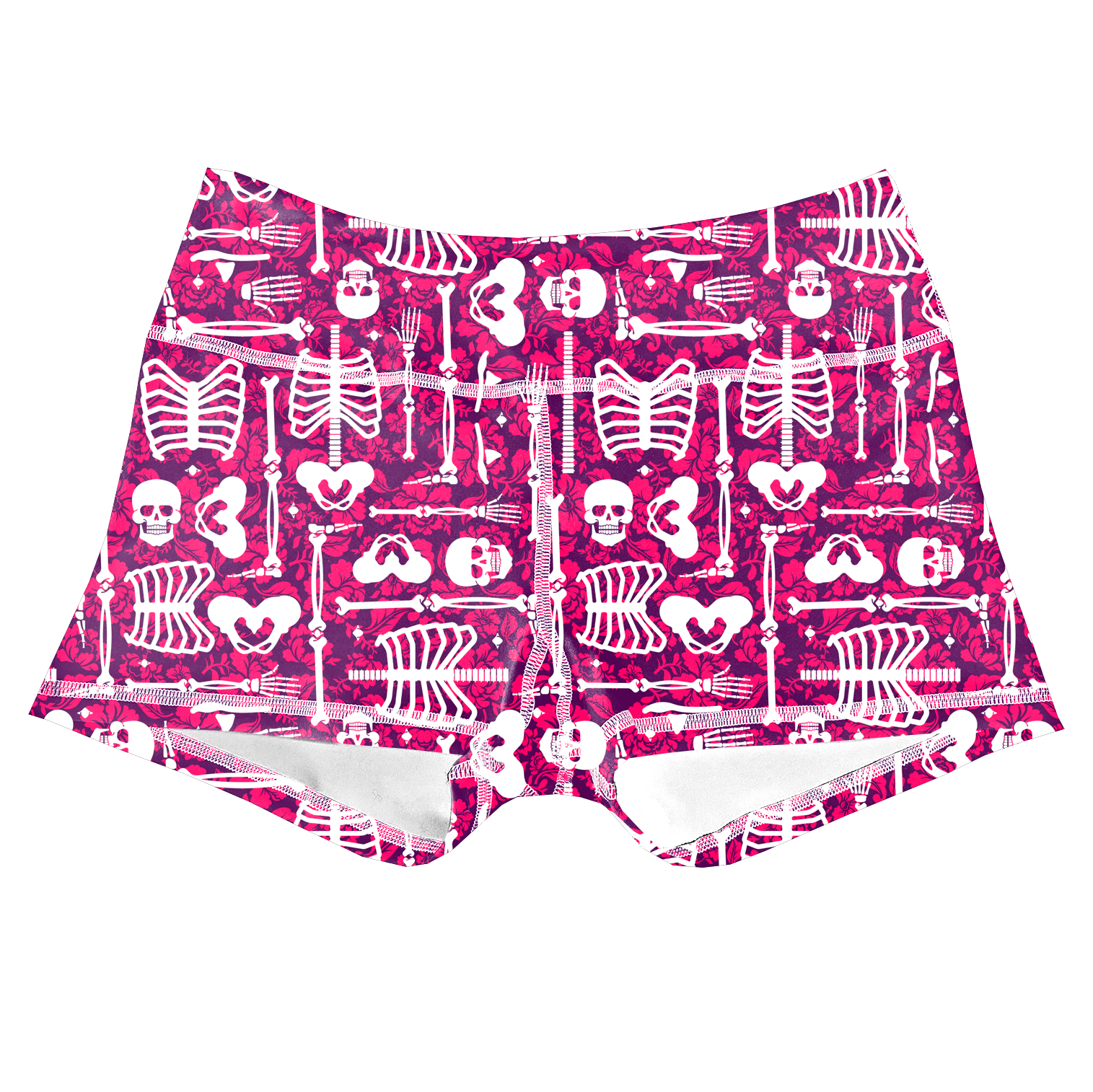 Performance Booty Shorts - Botanical Burial