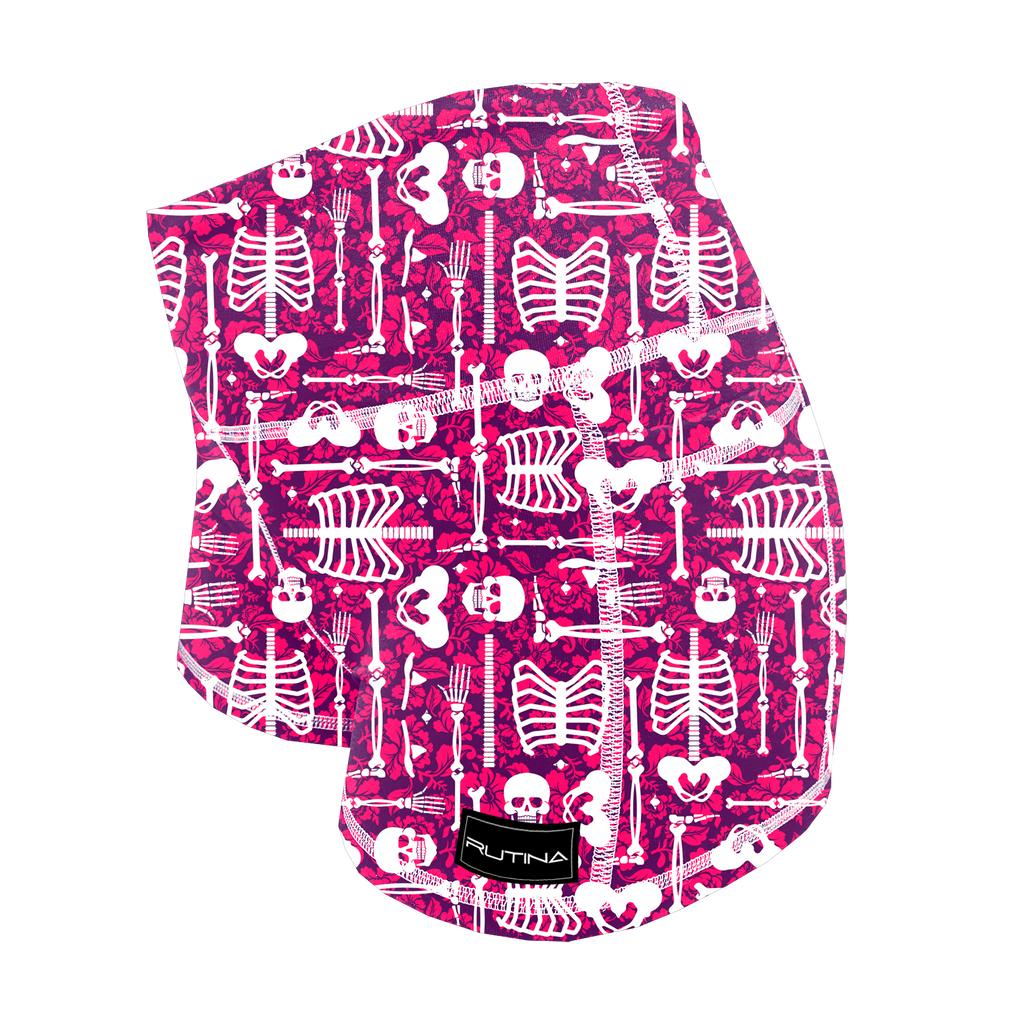 Performance Booty Shorts - Botanical Burial